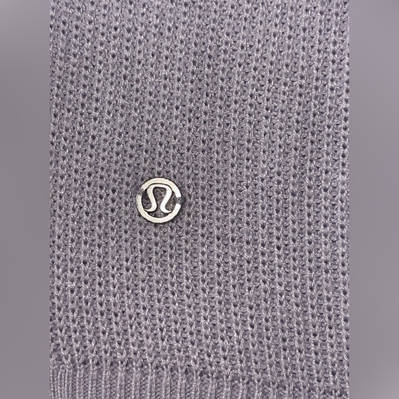 Lululemon Time To Restore Sweater Sheer Lilac Purple Size Small Cashmere Blend - Picture 7 of 8